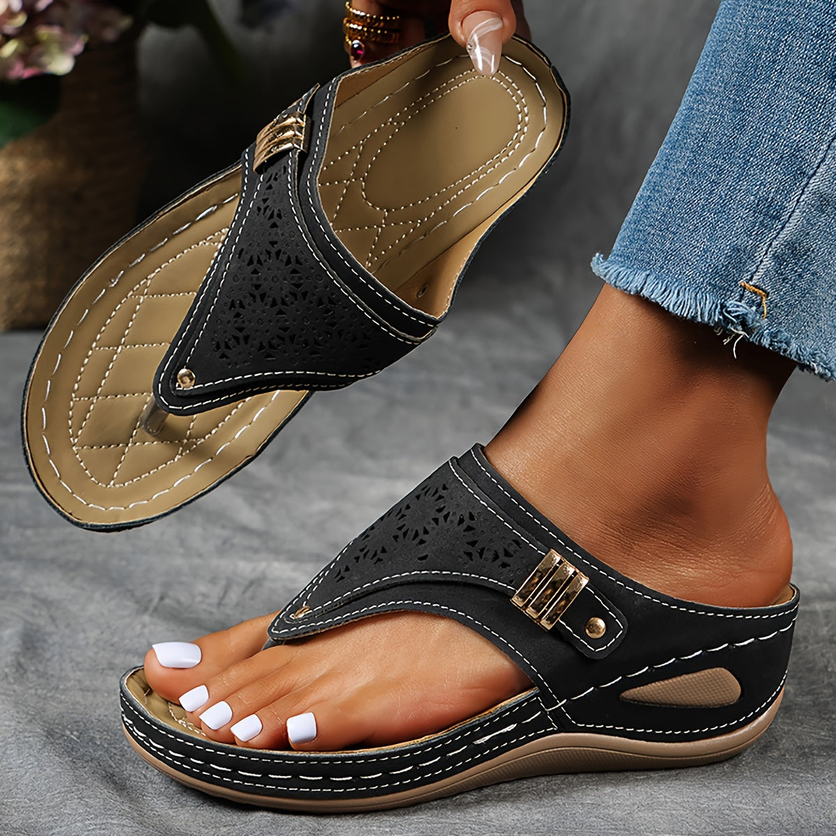 Sandalia SuperConfort – Comodidad ortopédica para tus pies