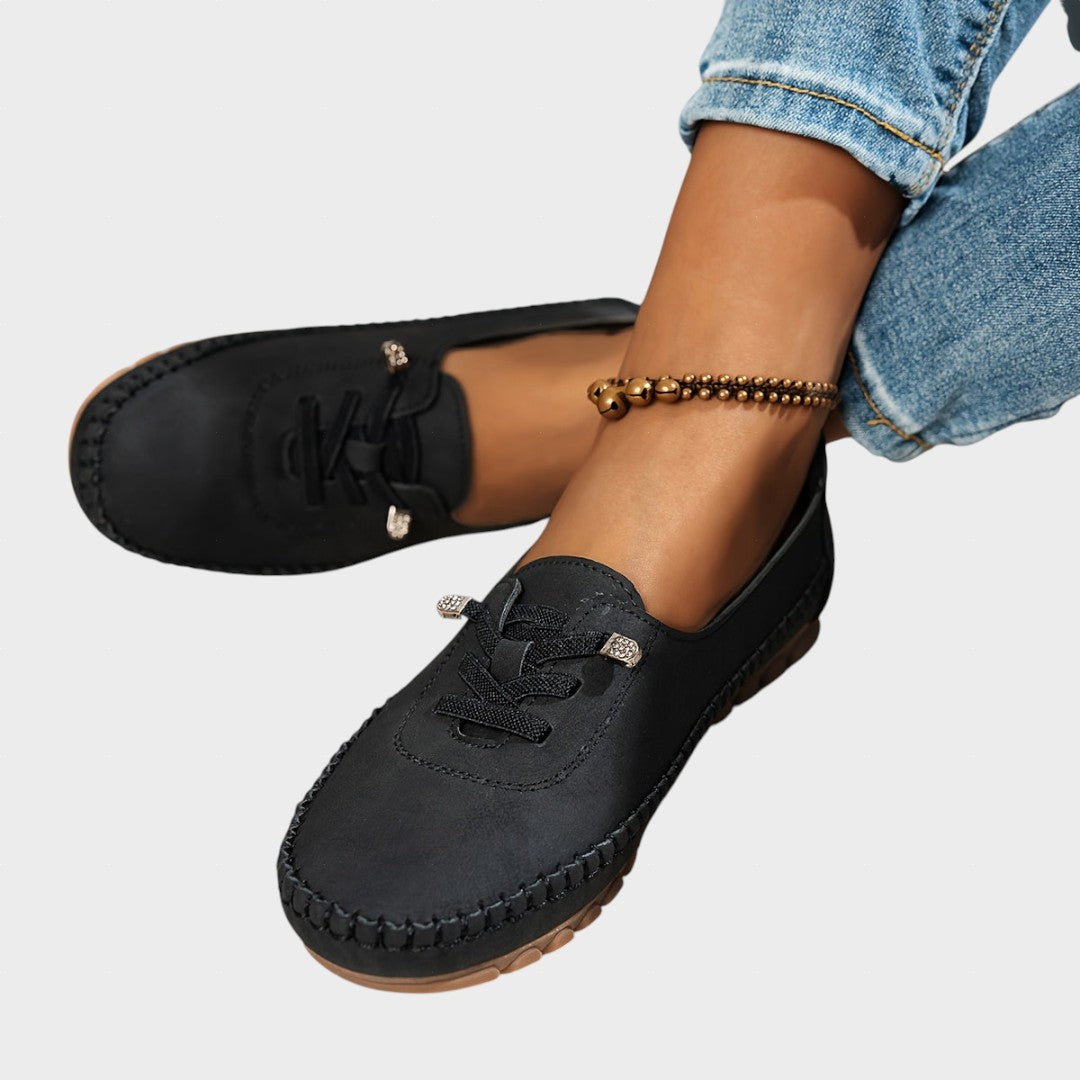 Sara – Mocasín con Soporte Completo para Pies Sensibles