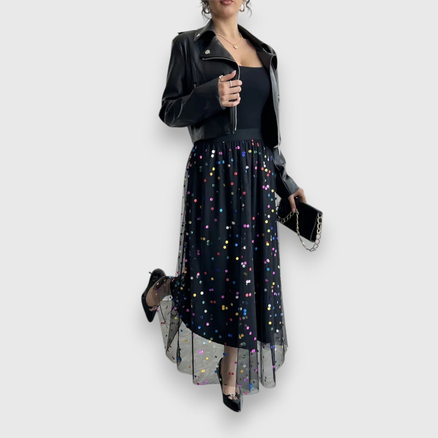 Leonie – Faldas de colores con lunares