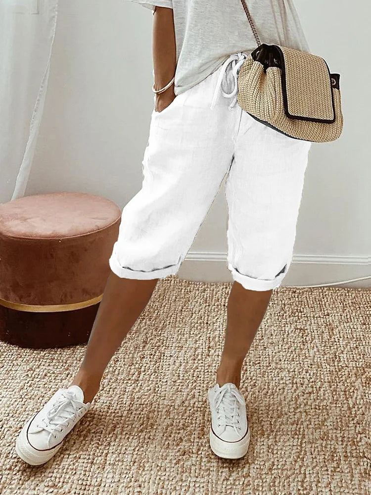 Capri® | Pantalón algodón y lino 1+1 Gratis
