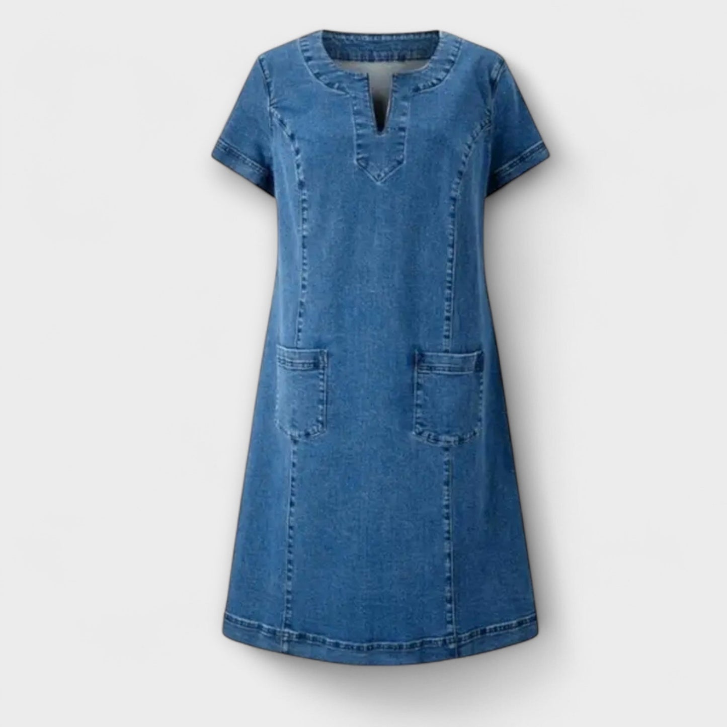 Mathea - Vestido de Jeans Suave