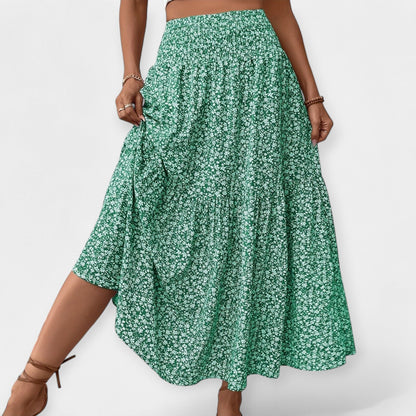 Sára - Falda con estampado floral