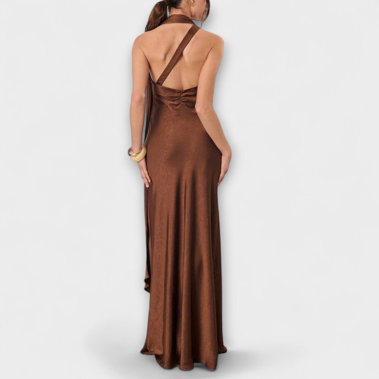 Azura - Elegante Maxi Vestido de Satén