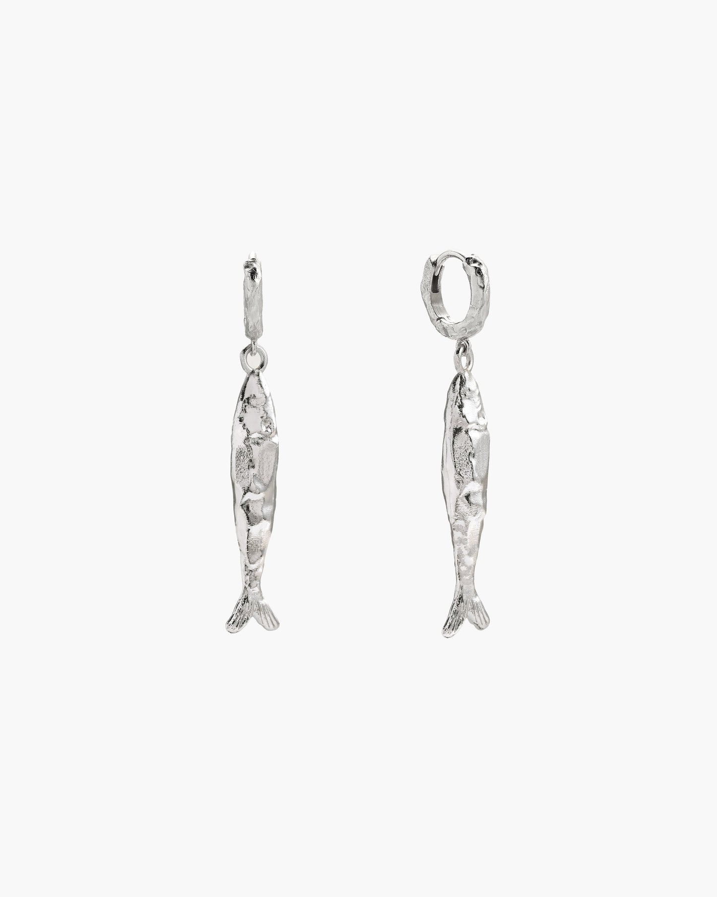 Pendientes Anchoa en Plata