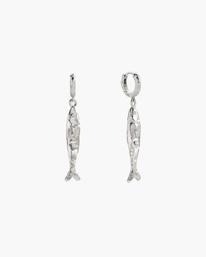 Pendientes Anchoa en Plata