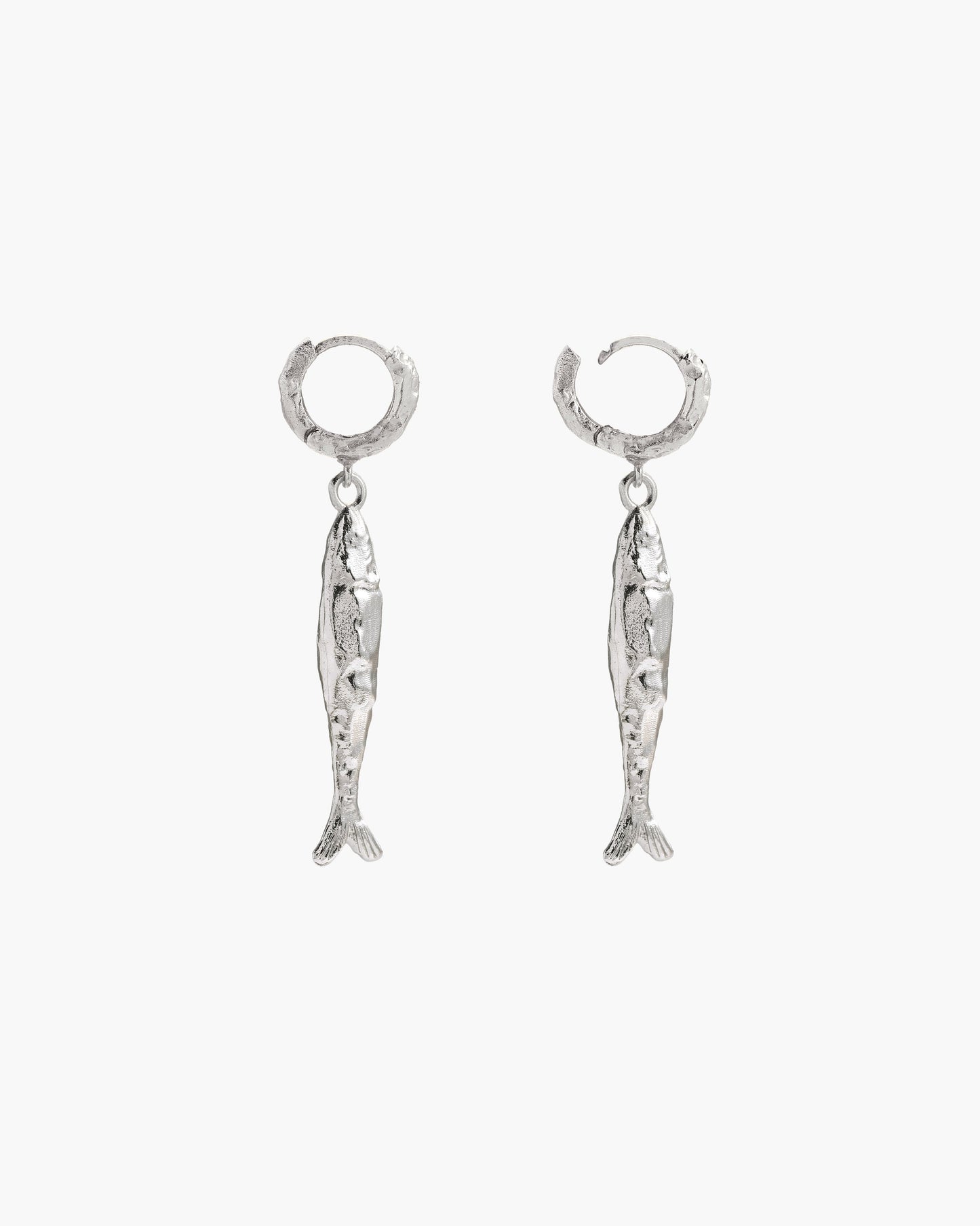 Pendientes Anchoa en Plata