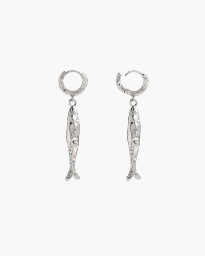 Pendientes Anchoa en Plata