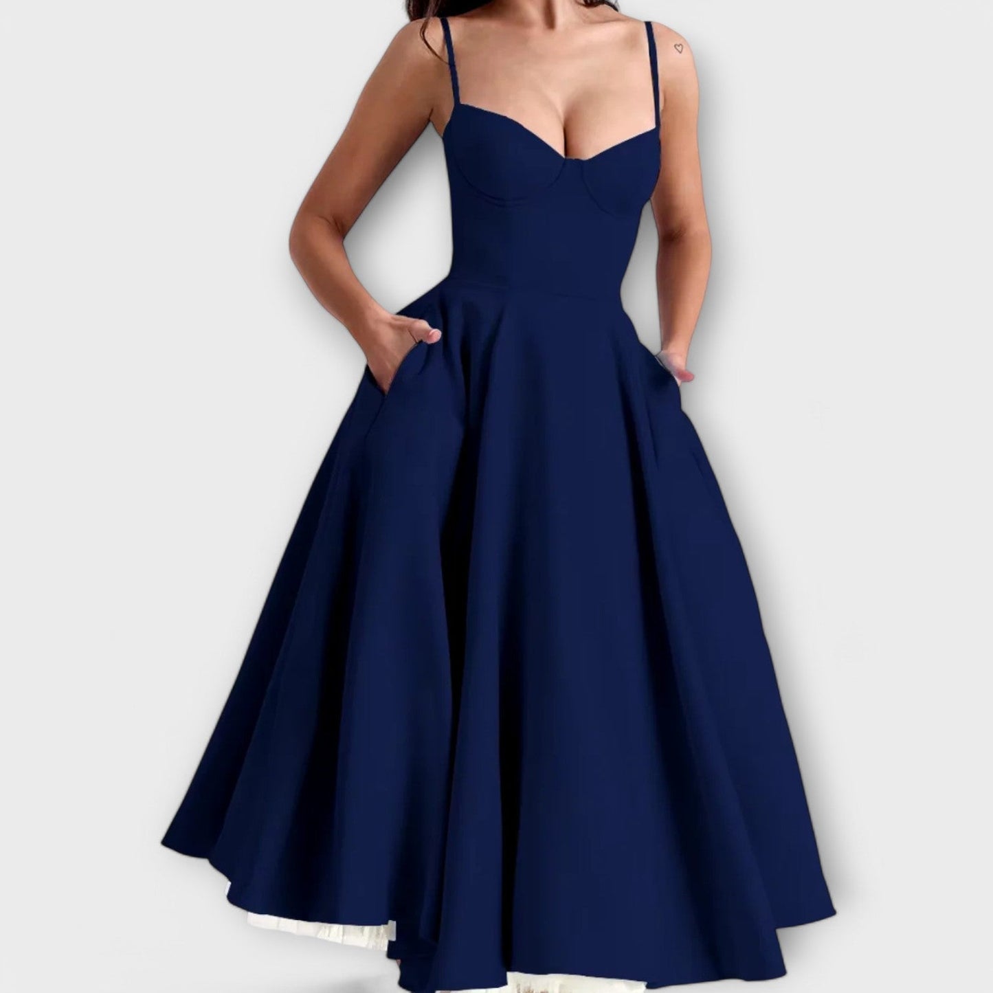 Mélie – Vestido de verano ligero con detalle de corsé