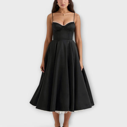 Mélie – Vestido de verano ligero con detalle de corsé
