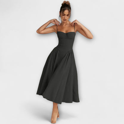 Rosalie - Elegante vestido de corsé sin mangas
