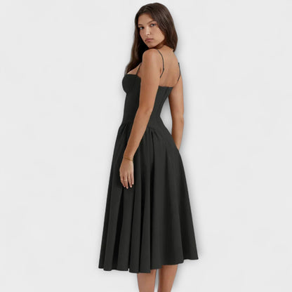Rosalie - Elegante vestido de corsé sin mangas
