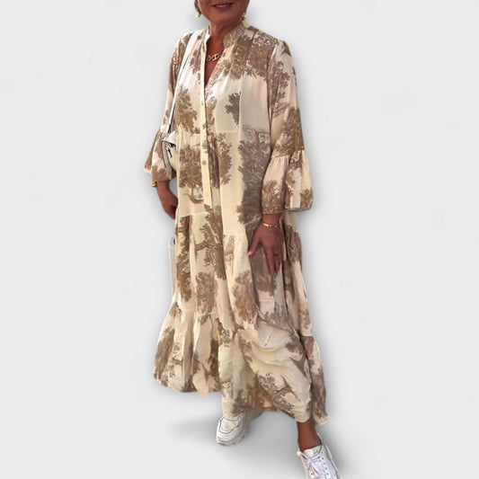 Nerina - Elegantes vestidos maxi de flores