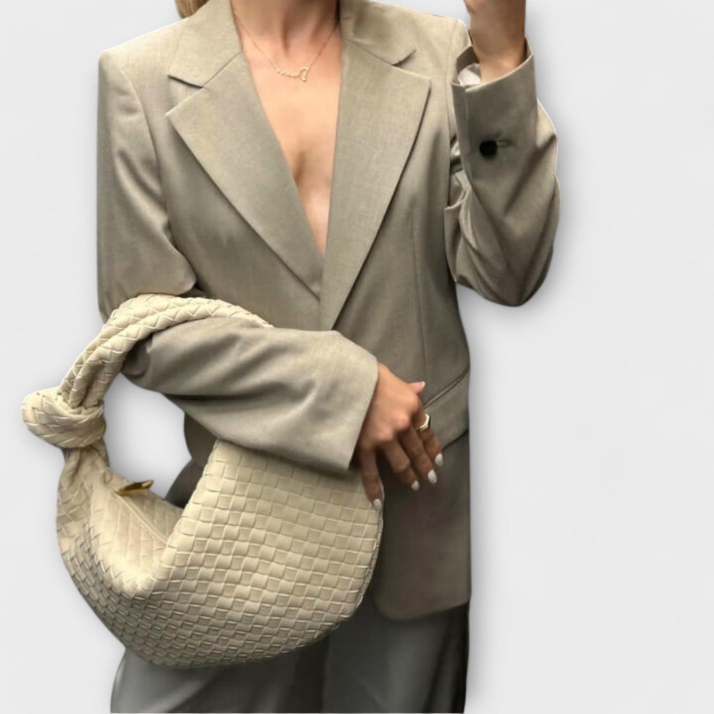 Cécile. - Gran bolso de mujer tejido