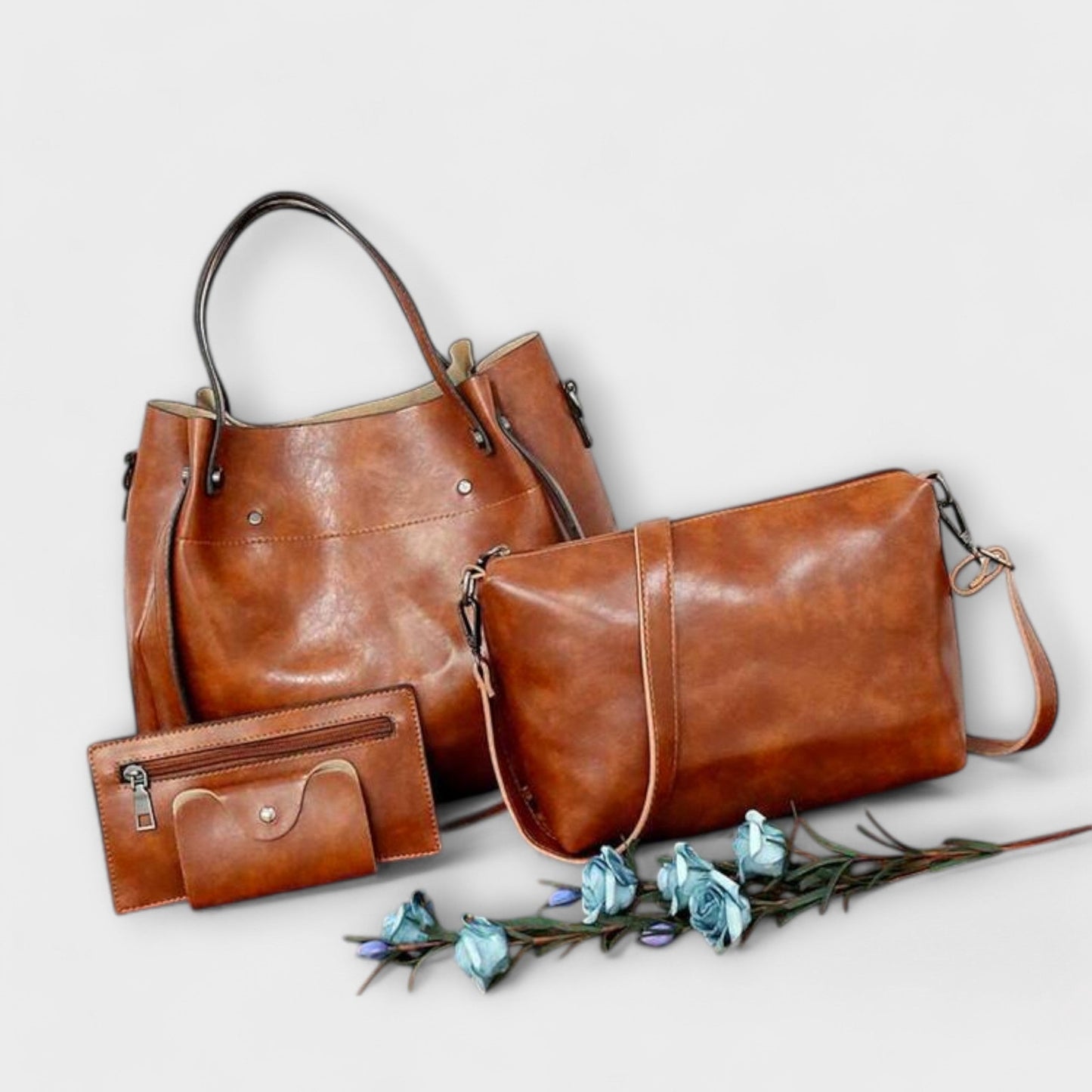 Cécile. - Bolso vintage de 4 piezas