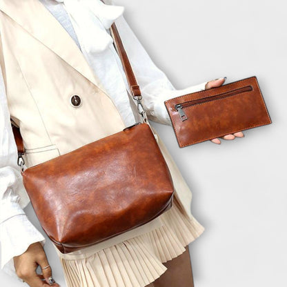Cécile. - Bolso vintage de 4 piezas