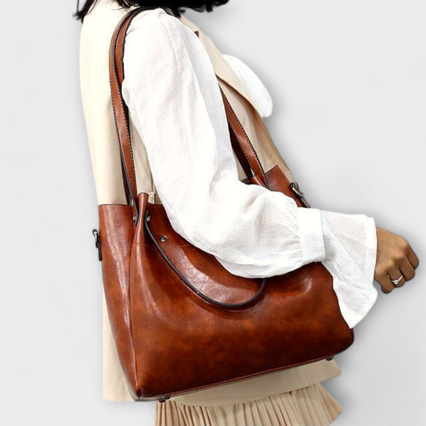 Cécile. - Bolso vintage de 4 piezas