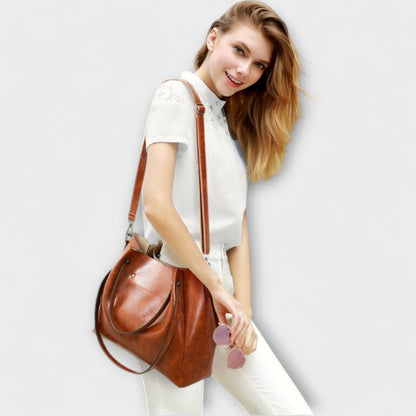 Cécile. - Bolso vintage de 4 piezas