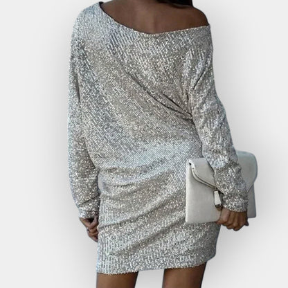 Lana - Vestido de Noche con Brillo