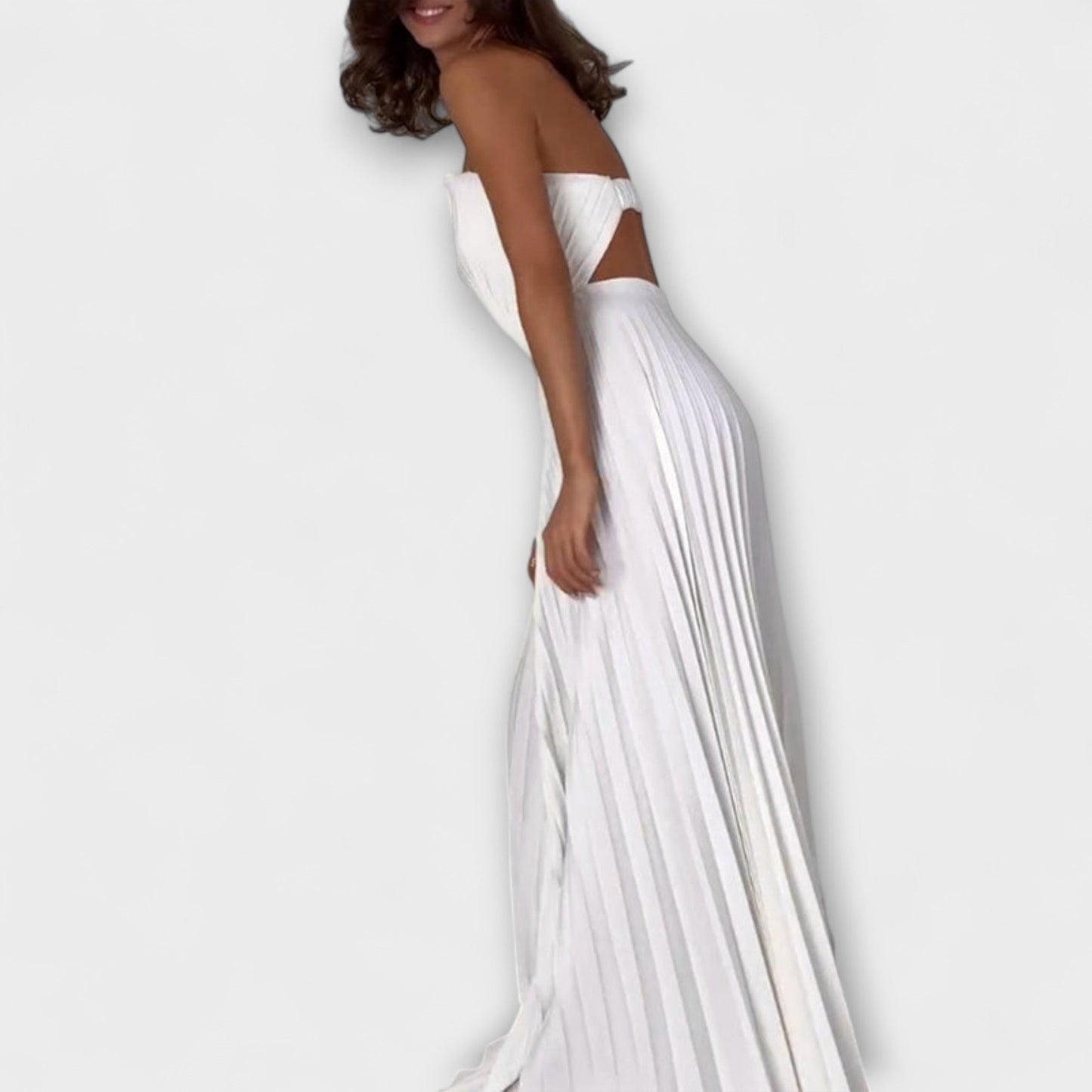 Athena - Vestido plisado elegante