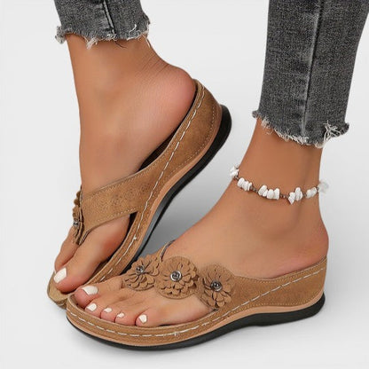 Sandalias Cómodas Mujer Plantilla Ortopédica