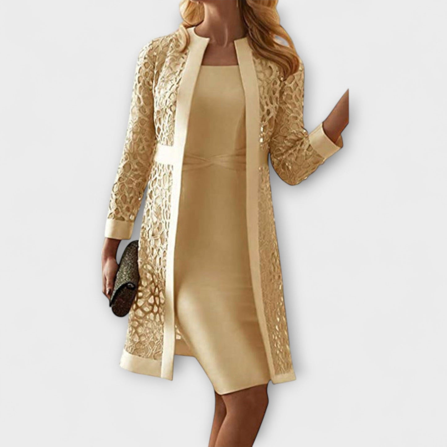 Runa - Vestido elegante de dos piezas