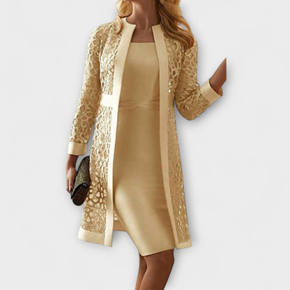Runa - Vestido elegante de dos piezas