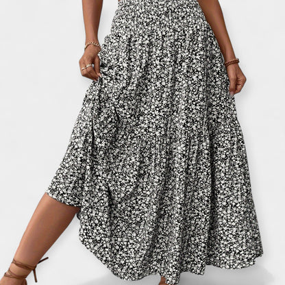 Sára - Falda con estampado floral