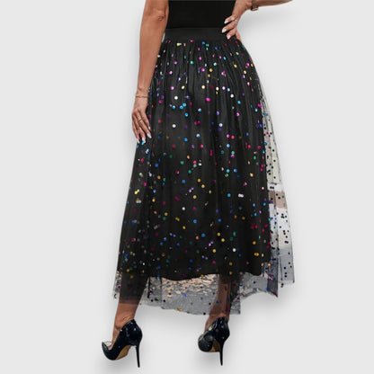 Leonie – Faldas de colores con lunares