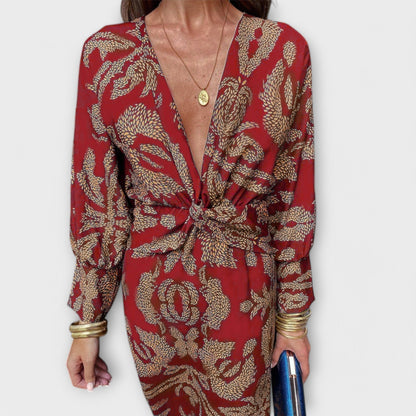 Oriana - Vestido elegante de manga larga