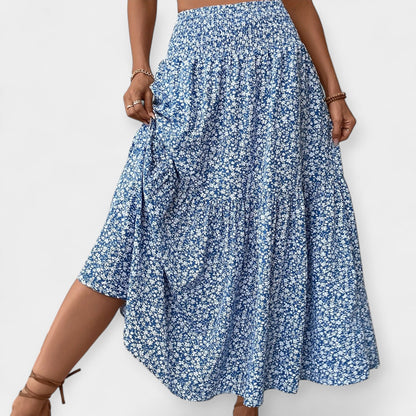 Sára - Falda con estampado floral