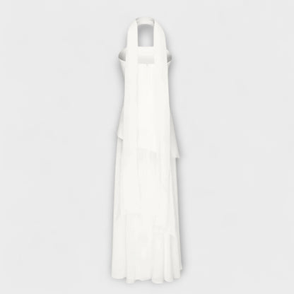 Goldie - Vestido maxi de chifón
