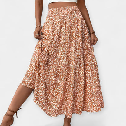 Sára - Falda con estampado floral