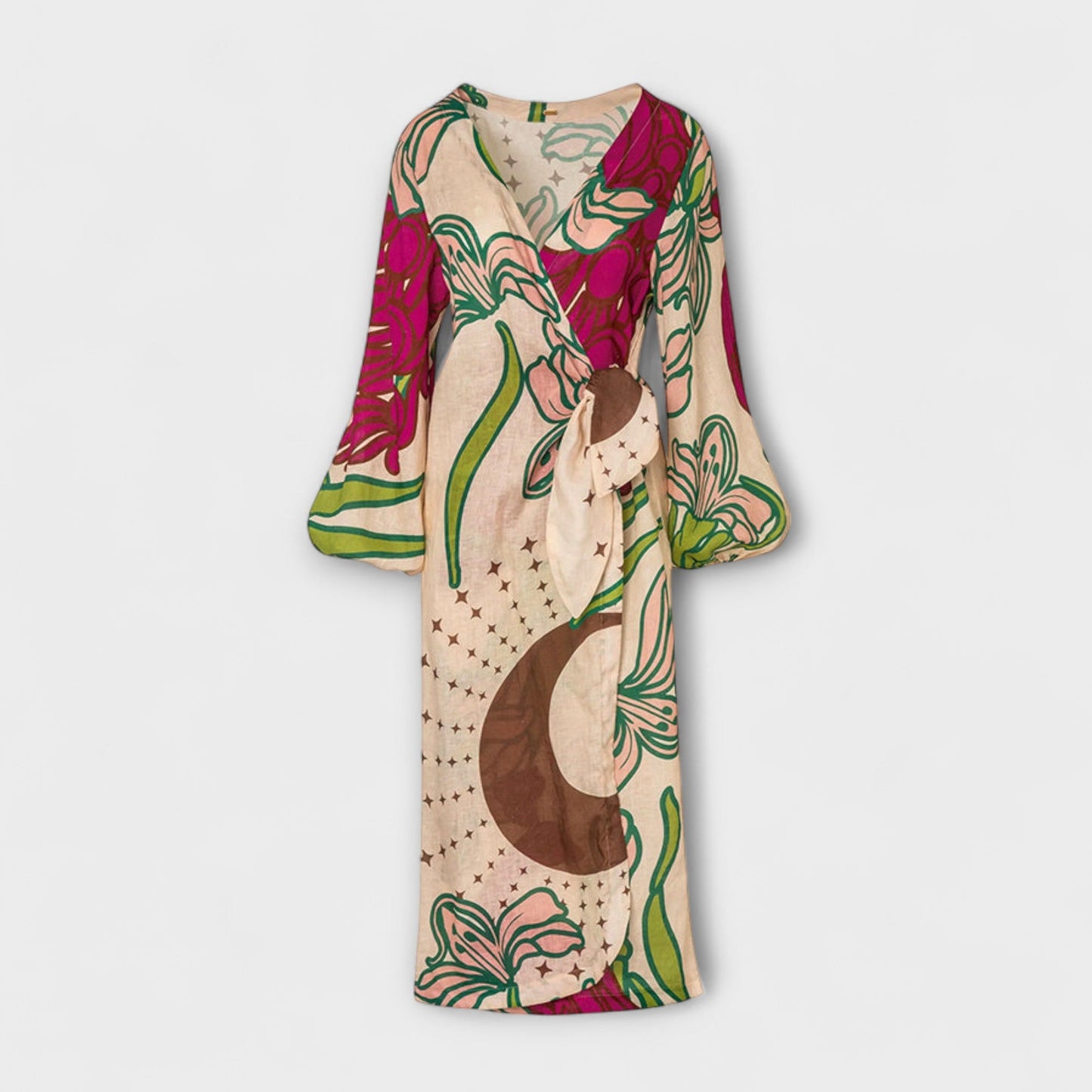 Tracey - Maxi vestido con lazo