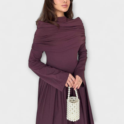 Jessica - Vestido suelto plegable