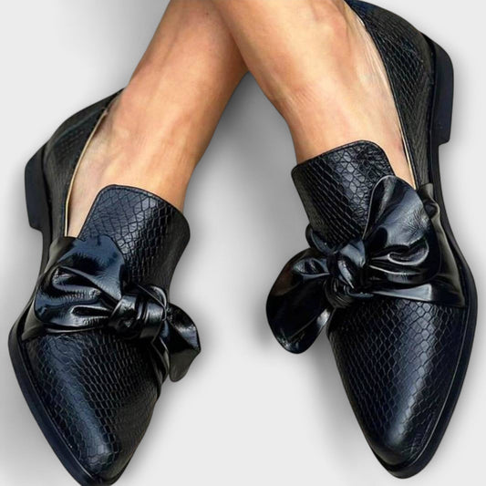 Iveta – Mocasines con lazo