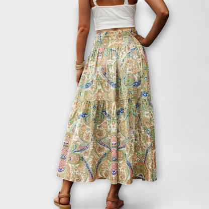 Vestido cómodo con estampado