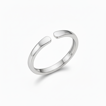 ANILLO ABIERTO DOBLE INICIAL