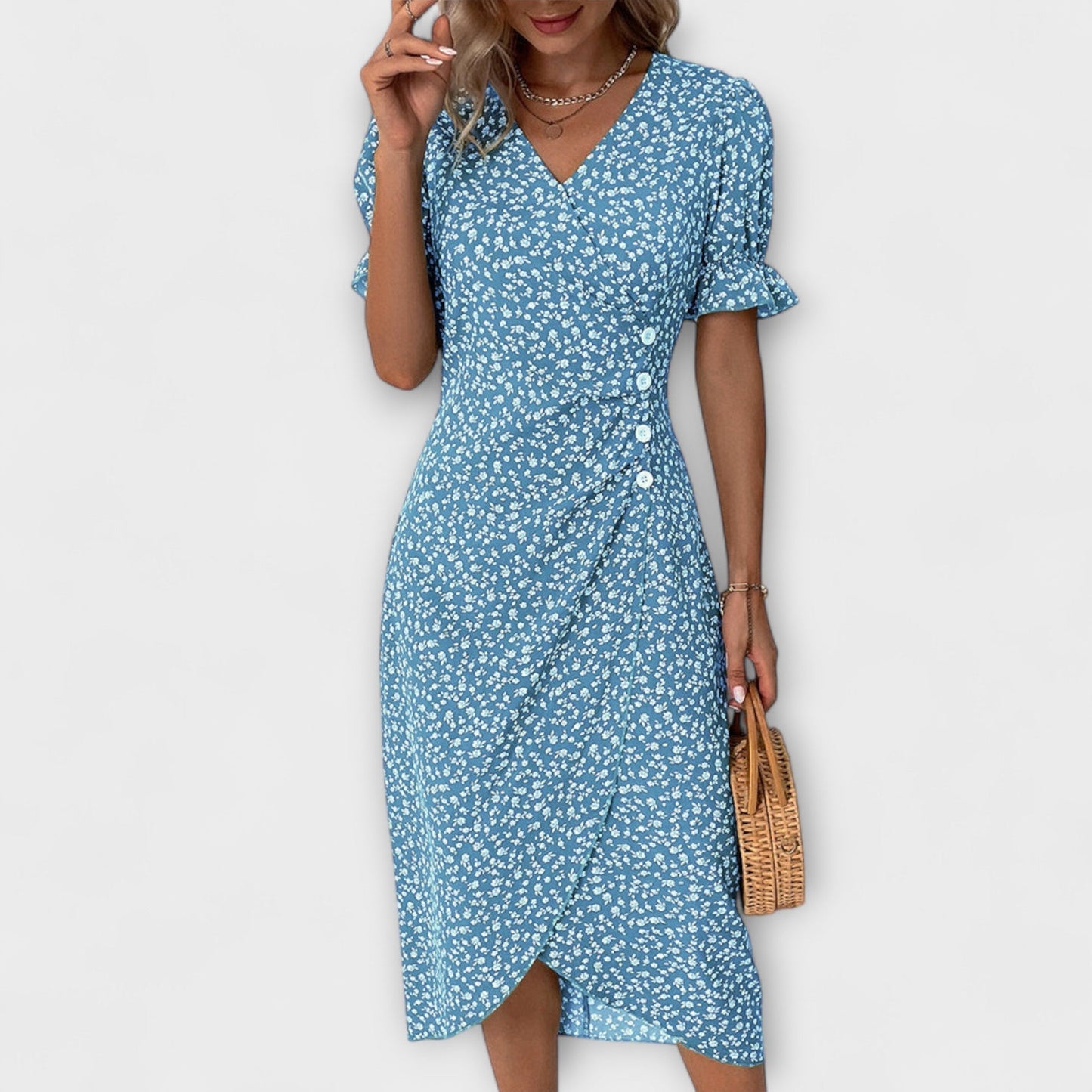 Leda - Vestido de verano elegante y cómodo