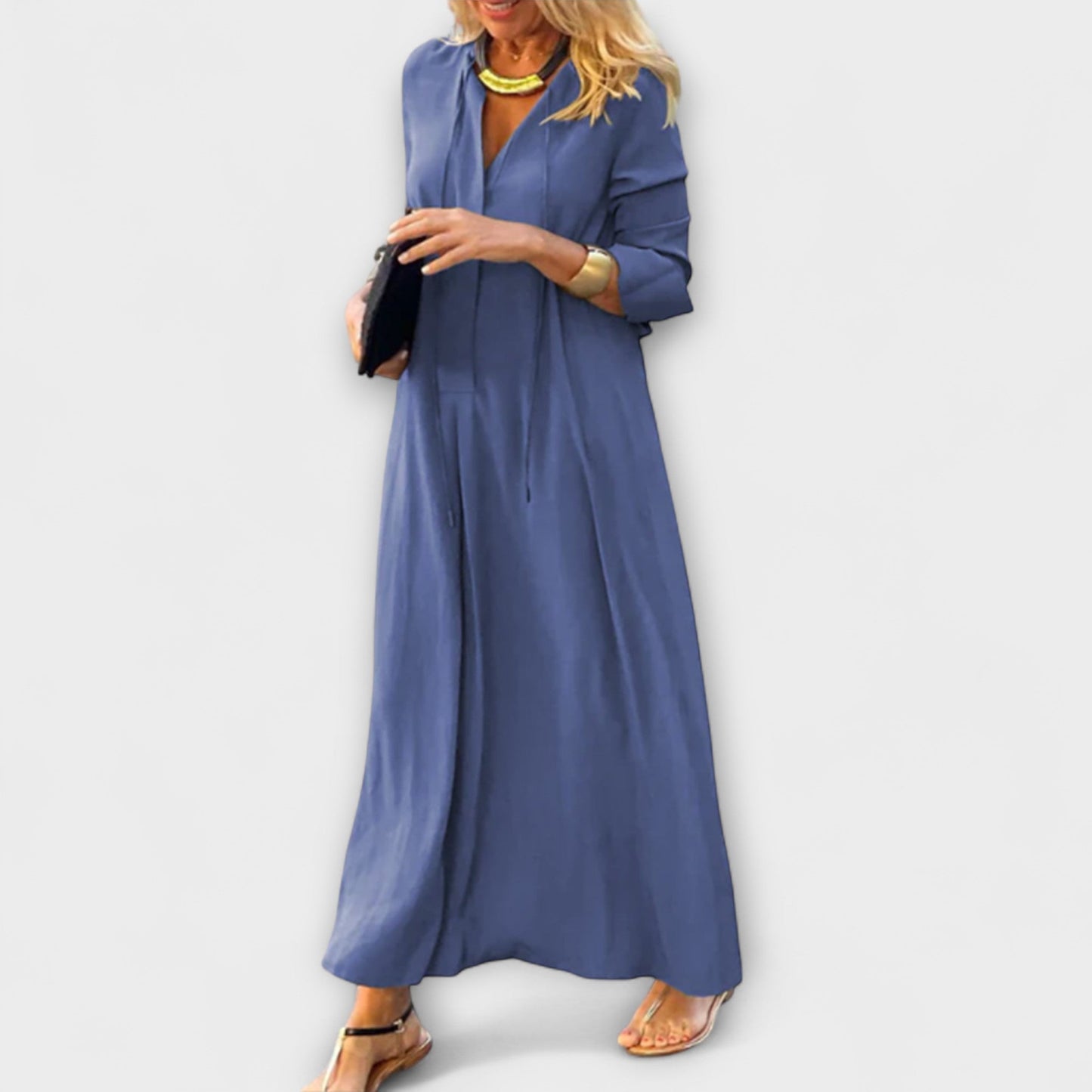 Hannalore - Vestido Maxi Cómodo
