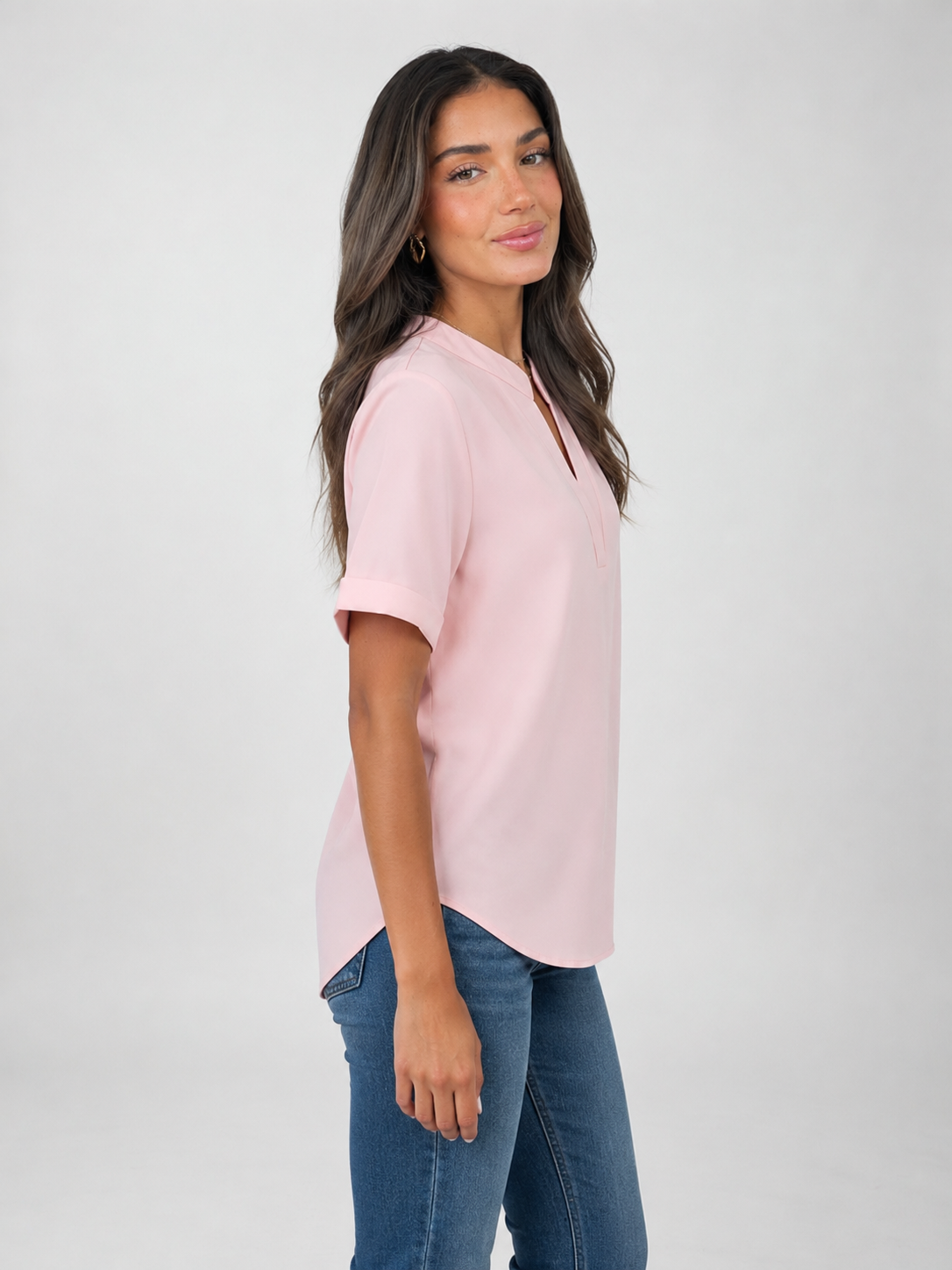 Elisa | Blusa elegante con cuello refinado