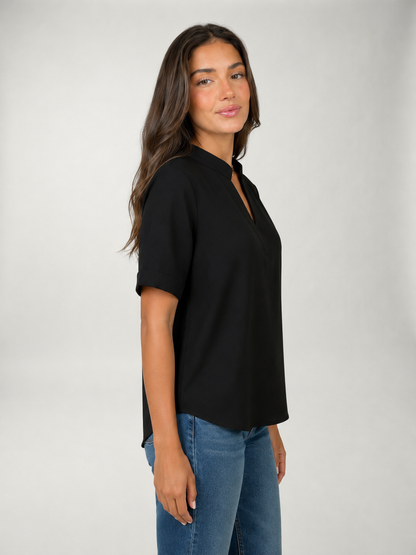 Elisa | Blusa elegante con cuello refinado