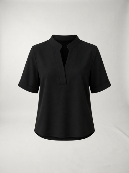 Elisa | Blusa elegante con cuello refinado