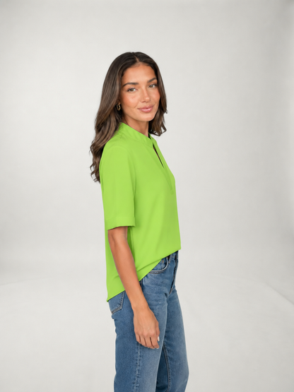 Elisa | Blusa elegante con cuello refinado