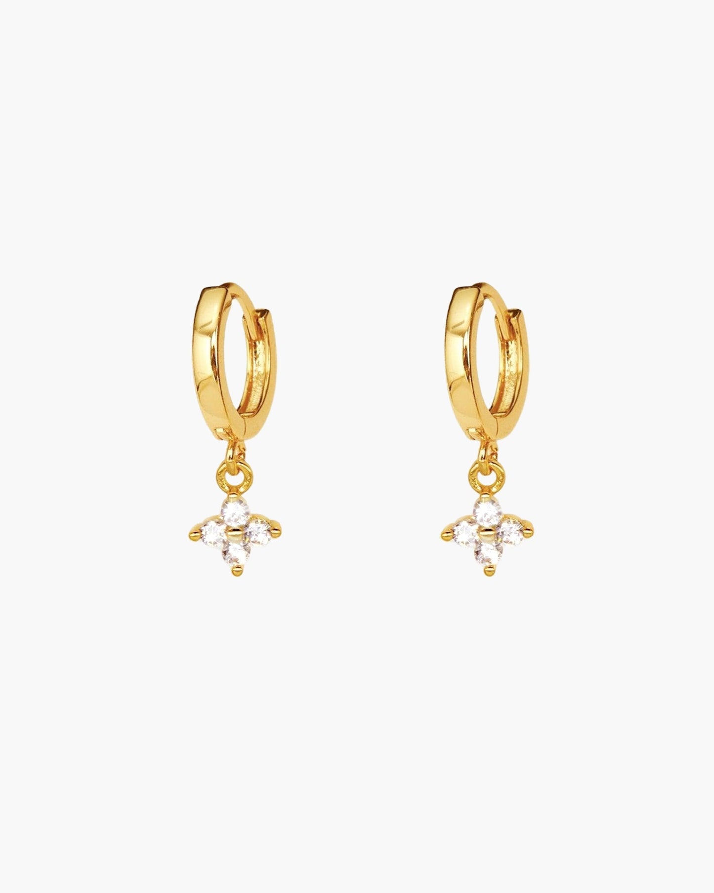 Pendientes Aro Mini Clover