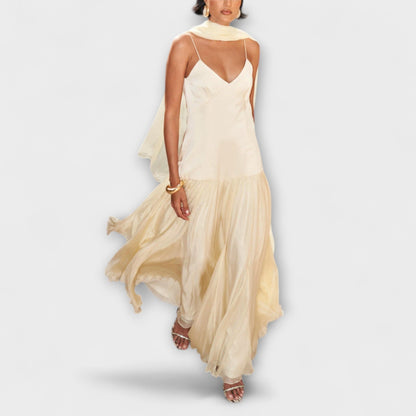 Solene - Vestido maxi largo Fía Flows