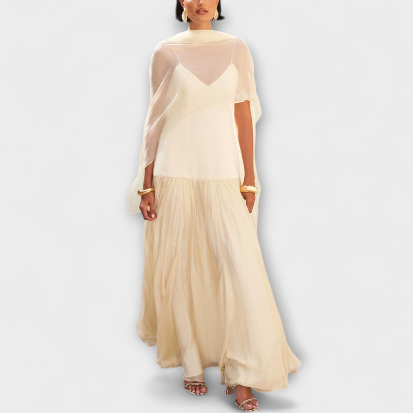 Solene - Vestido maxi largo Fía Flows