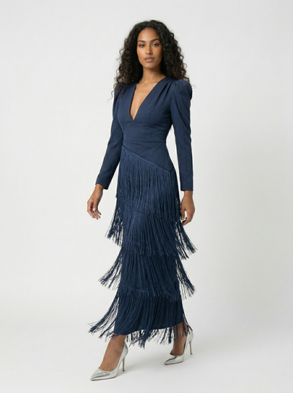 Adriana | Vestido de evento + Pendientes incluidos