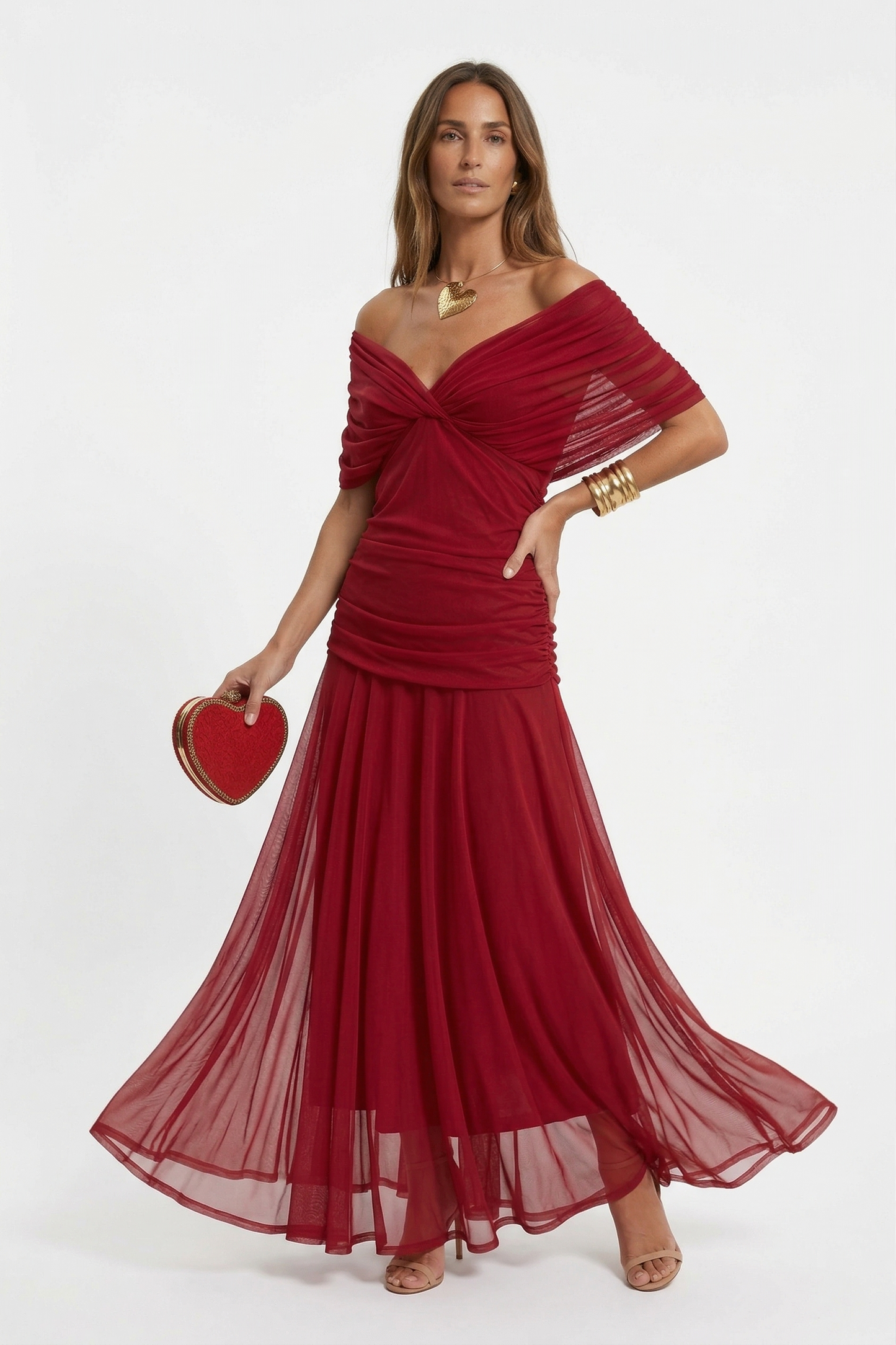 Nora | Vestido de eventos + Pendientes de Regalo