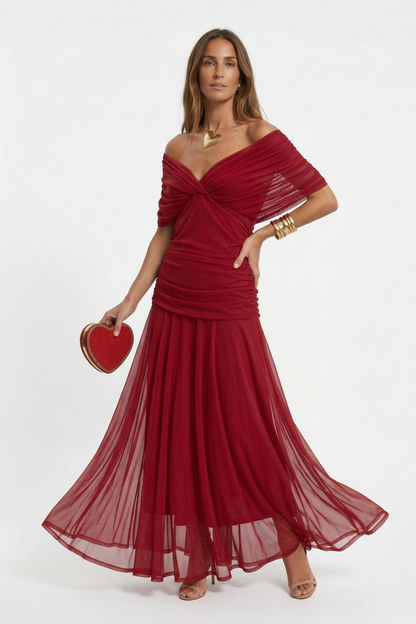 Nora | Vestido de eventos + Pendientes de Regalo