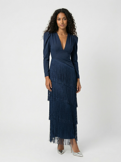 Adriana | Vestido de evento + Pendientes incluidos